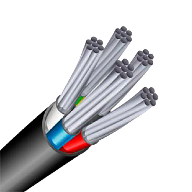 Электрический кабель ПВС 4 x 10 мм²