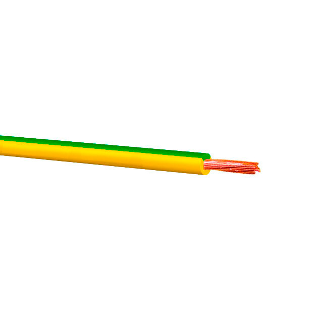 Электрический кабель ПВ3 1 x 2.5 мм² жёлтый/Зелёный