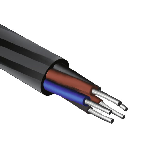 Cablu VVGng 3 x 4 mm²