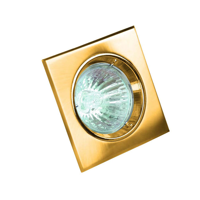 Точечный светильник HL755 50Вт золотистый Horoz