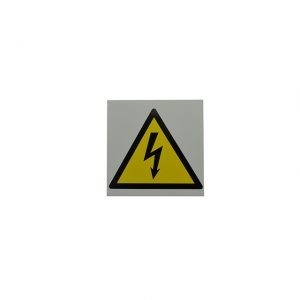 Autocolant Pericol de electrocutare