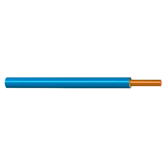 Электрический кабель ПВ1 1 x 6 мм² синий
