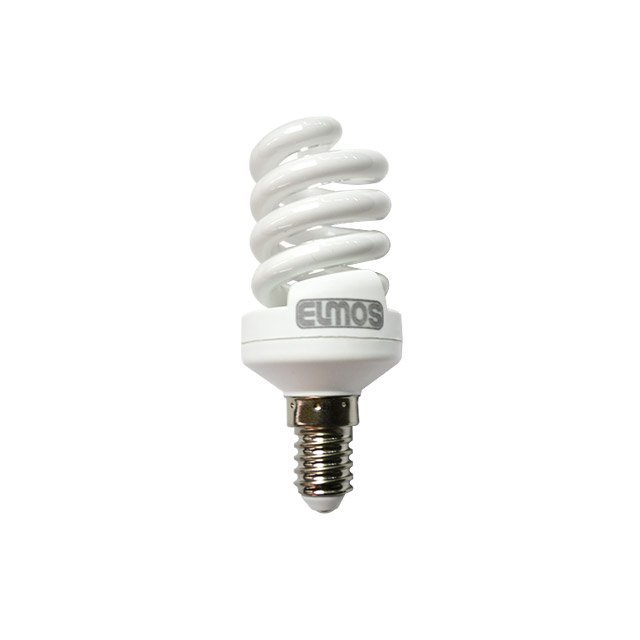 Энергосберегающая лампа 9Вт E14 6500K Elmos