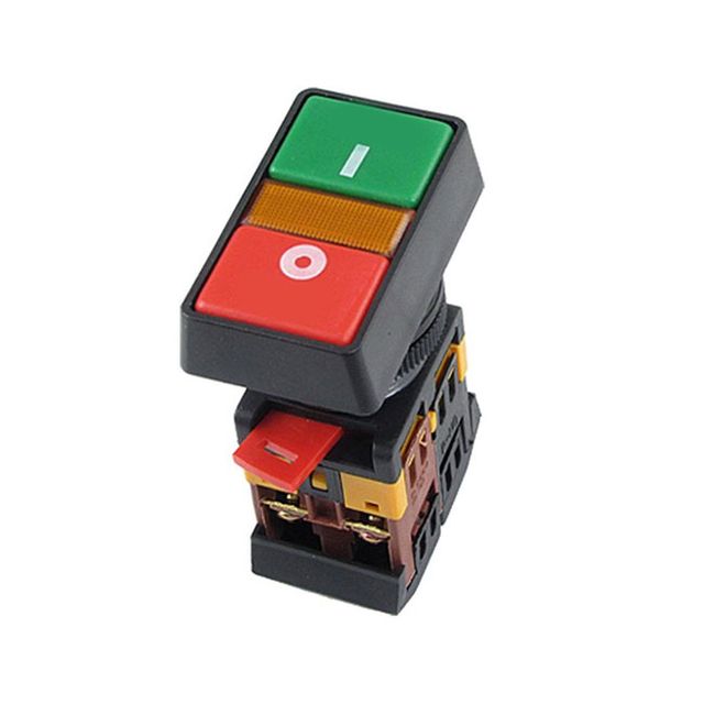 Кнопка PPBB-30N 240В красный/Зелёный