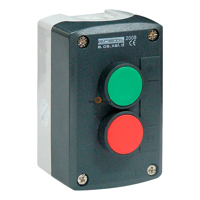 Кнопка XAL-D213 красный/Зелёный Kasan