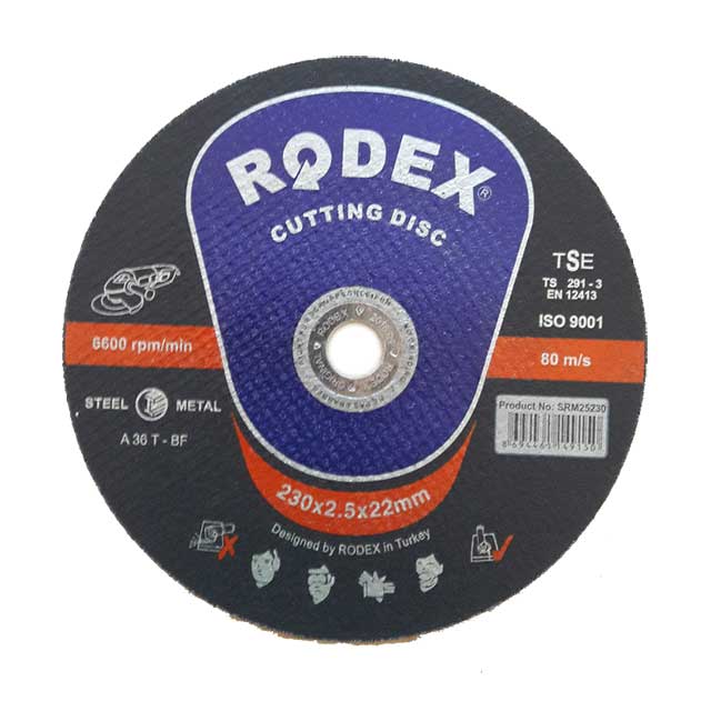 Disc pentru metal 230 x 2.5 mm Rodex